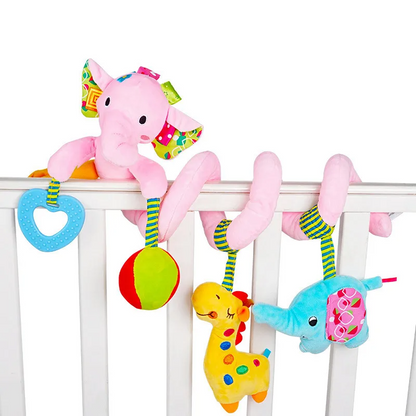 Baby Spiral Toy™ - Autostoel & Kinderwagen Speelgoed