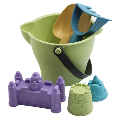 Beach Bucket Set™ – Jeu d'été sensoriel – Seau de plage avec accessoires