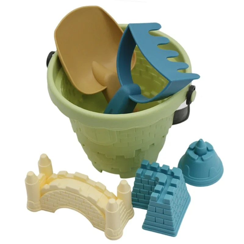 Beach Bucket Set™ – Zintuiglijk Zomerspel – Strandemmer met accessoires