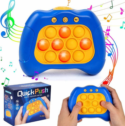 Fidtoy Pop It Game Console – Handheld Light Up Sensory Toy for Kids 3+