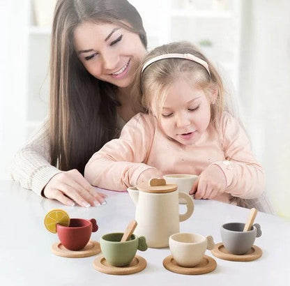 Wooden Tea Party Set