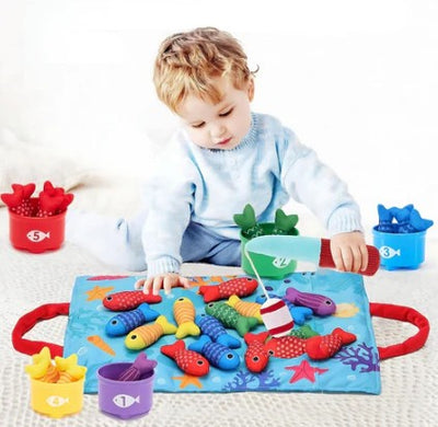 Set de juego de pesca Montessori