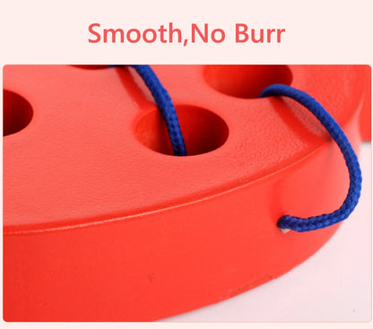 ✅ Montessori Educational Wooden Toys - "Worm eat Fruit"