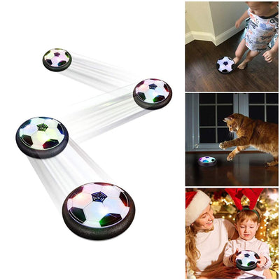 Balle de glisse intérieure Fidtoy avec lumières LED | Jouet pour enfants pour le jeu actif et la motricité