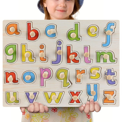 Fidtoy Puzzles en bois Montessori