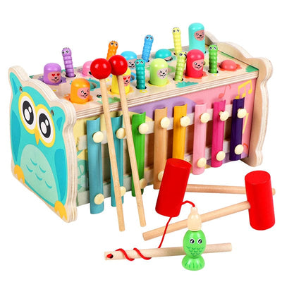 Montessori All-In-One Wooden Toy For Kids
