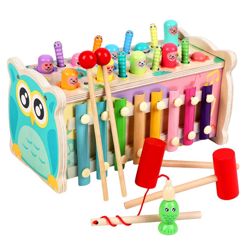 Montessori All-In-One Wooden Toy For Kids