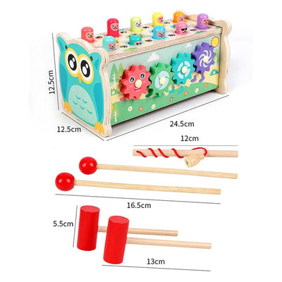Montessori All-In-One Wooden Toy For Kids