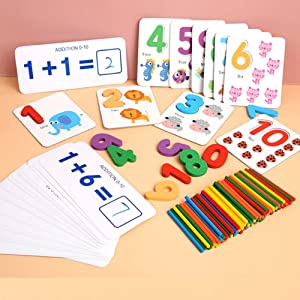 Fidtoy Montessori Educational Wooden Toys for Kids