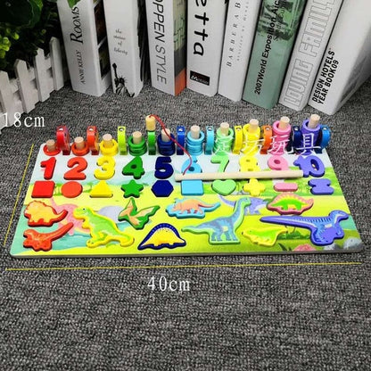 Montessori Educational Wooden Toys for Kids