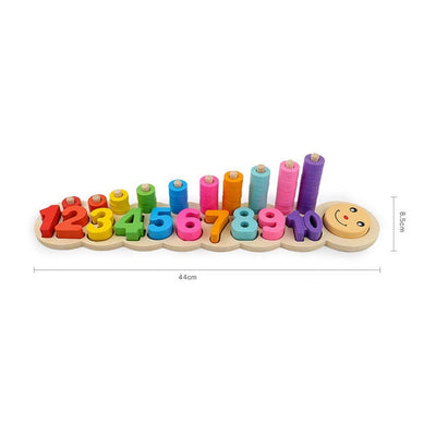 Fidtoy Montessori Educational Wooden Toys for Kids