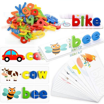 Fidtoy Montessori Educational Wooden Toys for Kids