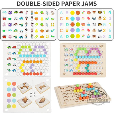 Fidtoy Montessori Educational Wooden Toys for Kids
