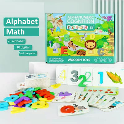Fidtoy Montessori Educational Wooden Toys for Kids