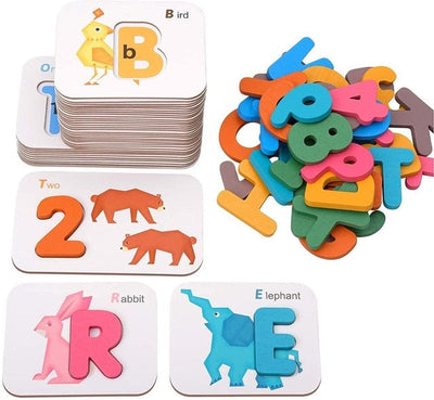 Fidtoy Montessori Educational Wooden Toys for Kids