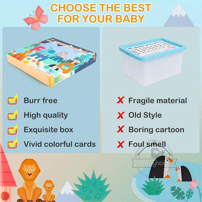 Fidtoy Montessori Educational Wooden Toys for Kids