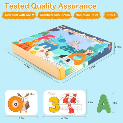 Fidtoy Montessori Educational Wooden Toys for Kids