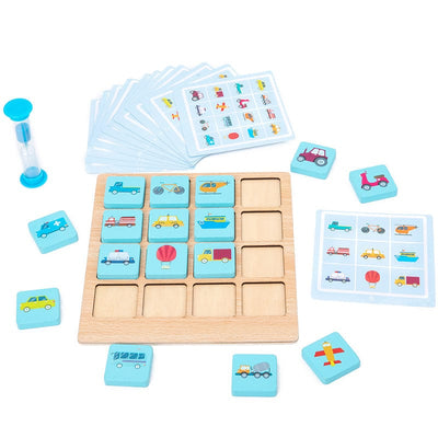 Children Wooden Photographic Memory Blocks