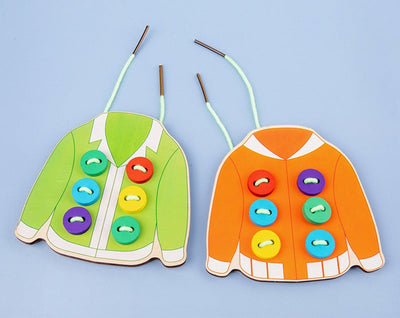 Montessori Wooden Sewing Toy