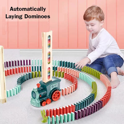 Juguete Tren Dominó Montessori
