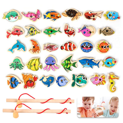 Montessori Magnet Fishing 31 PCS