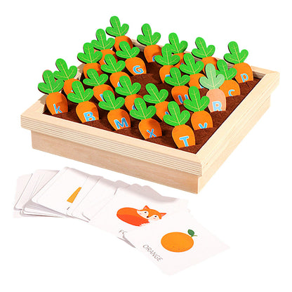Alphabet Learning Farm - Eco-Friendly Wooden Montessori Toy