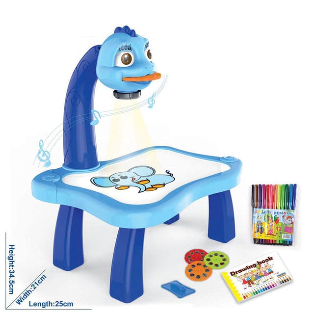 Montessori Led Projector Drawing Table