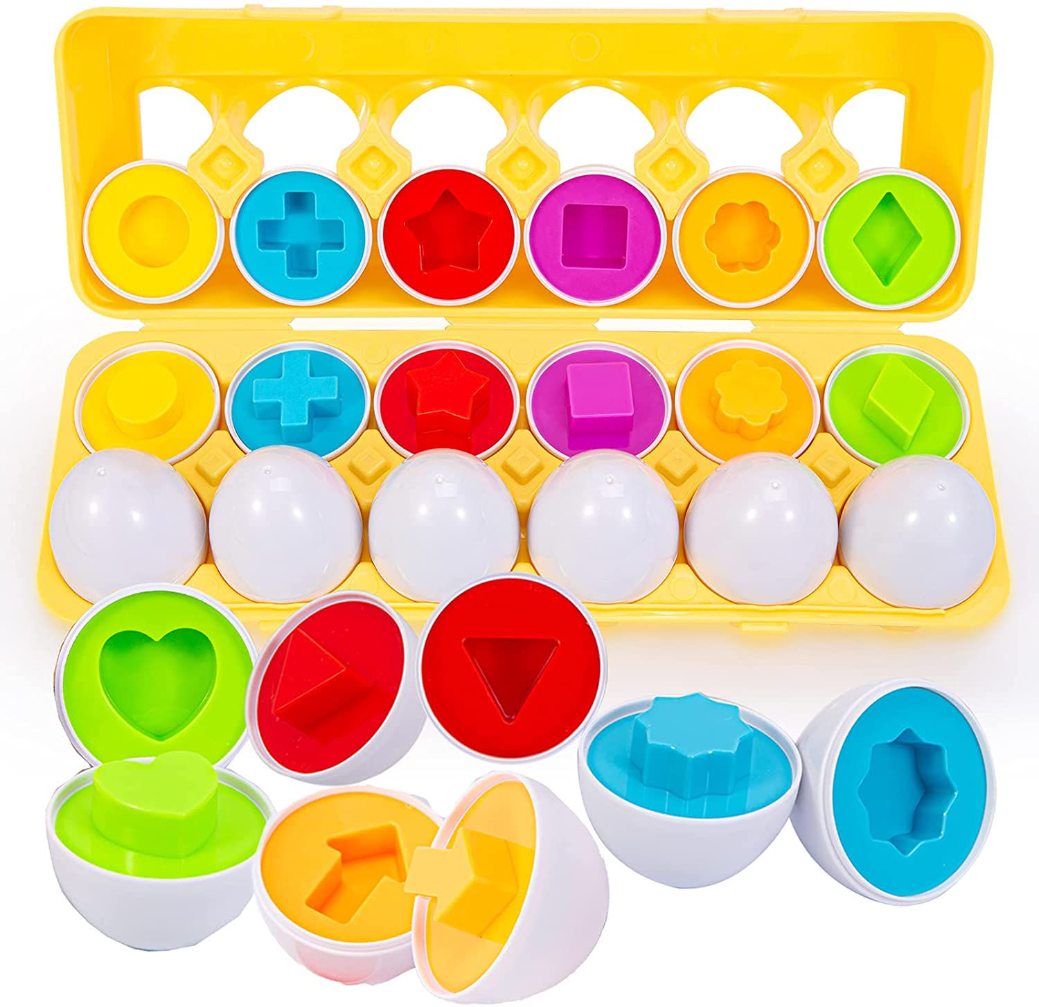 Montessori Matching Eggs
