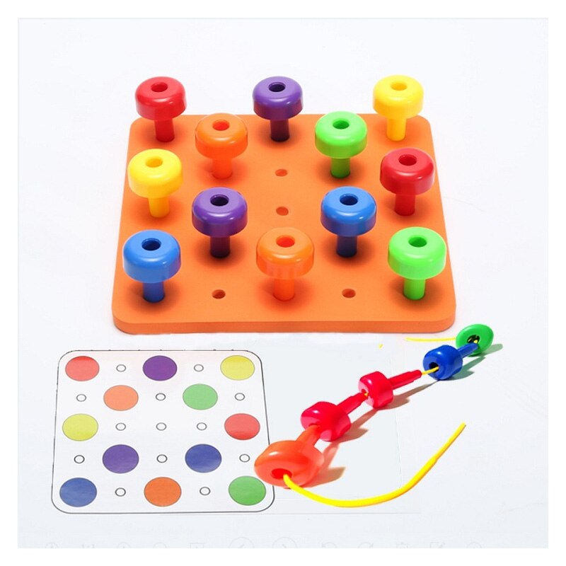 Tableau à chevilles Montessori
