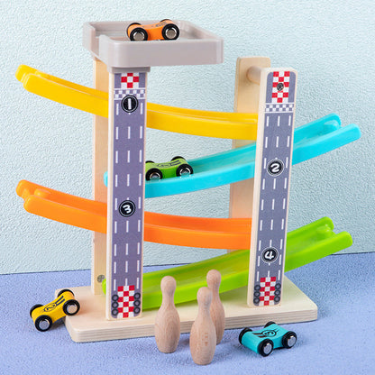 Wooden Racing car toy