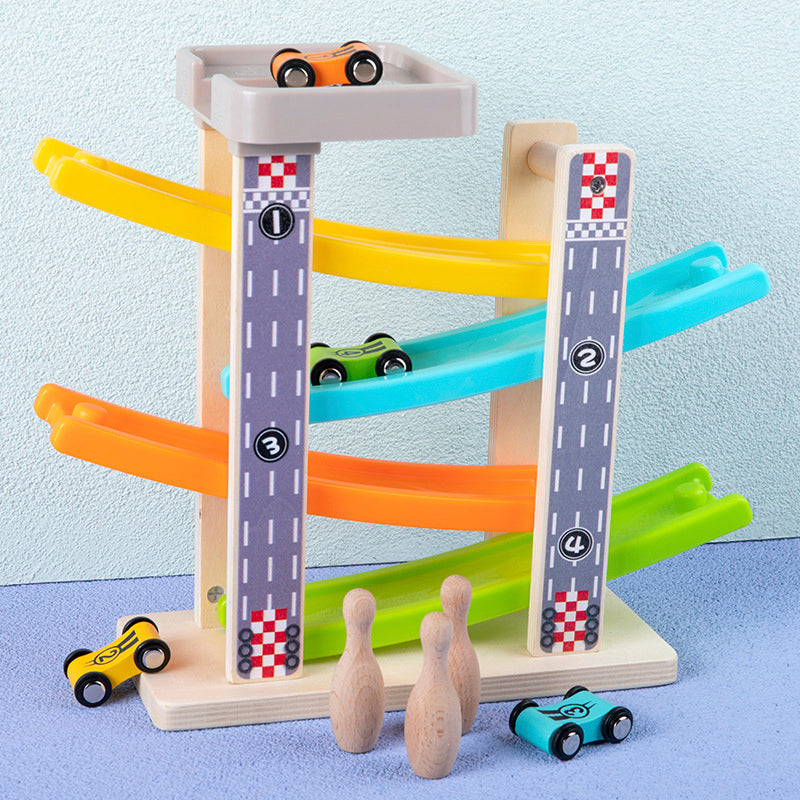 Wooden Racing car toy