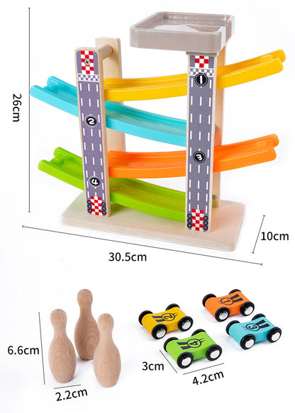 Wooden Racing car toy