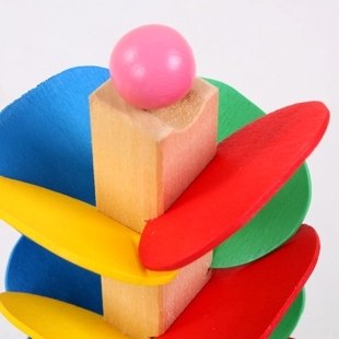 The slide tree / marble run - Educational toy