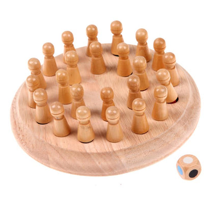 Wooden Color Memory - Board Game