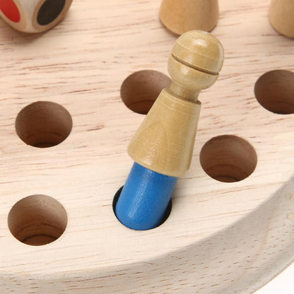 Wooden Color Memory - Board Game