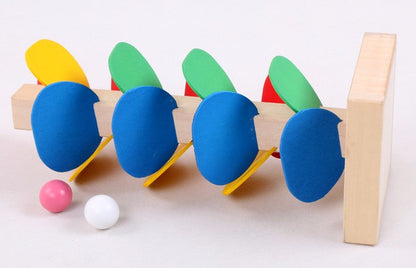 The slide tree / marble run - Educational toy
