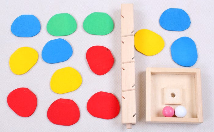 The slide tree / marble run - Educational toy