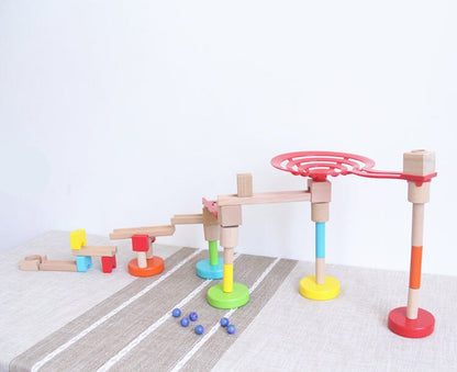 Wooden Marble run - Educational toy
