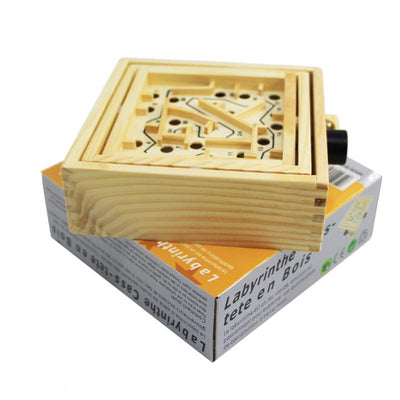 Fidtoy Wooden Labyrinth Board Game for Kids