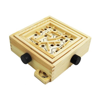Fidtoy Wooden Labyrinth Board Game for Kids