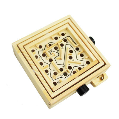 Fidtoy Wooden Labyrinth Board Game for Kids