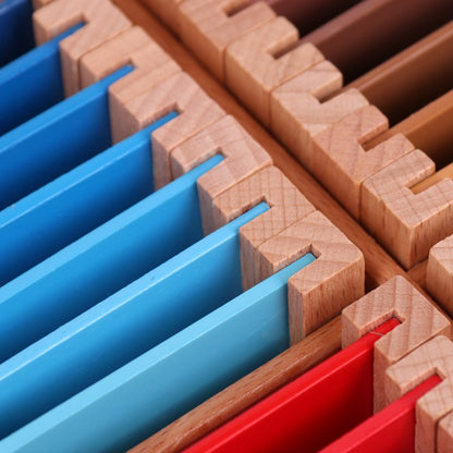 Colour wooden tablets - Sensorial Montessori
