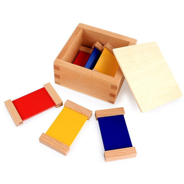 Colour wooden tablets - Sensorial Montessori