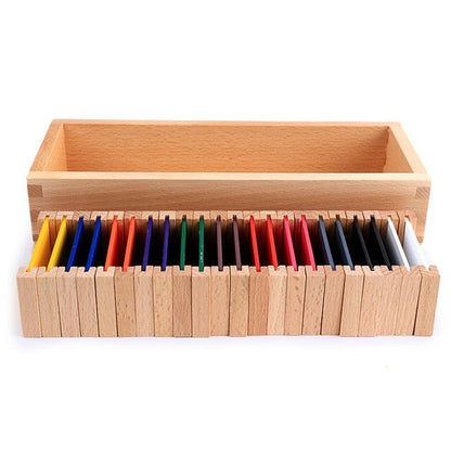 Colour wooden tablets - Sensorial Montessori