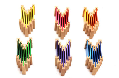 Colour wooden tablets - Sensorial Montessori