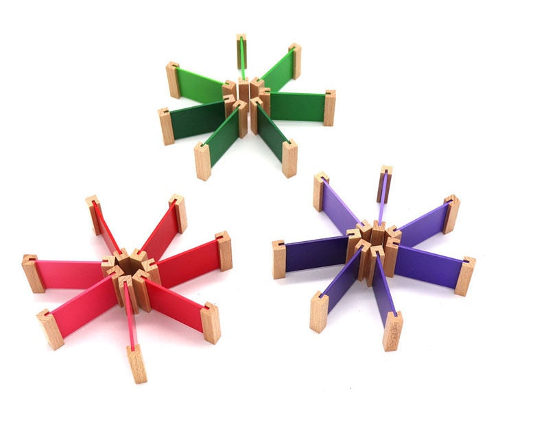 Colour wooden tablets - Sensorial Montessori