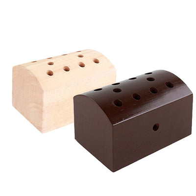 Fidtoy Jouet attrape-insectes en bois – Jeu magnétique de motricité fine pour enfants de 3 ans et plus