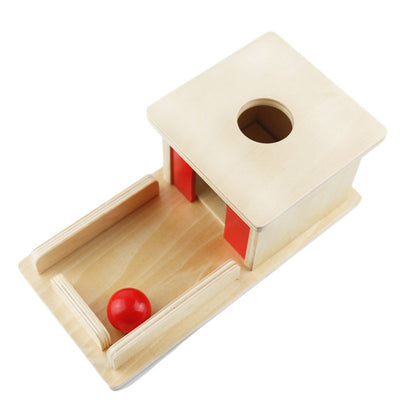 Fidtoy Caja de permanencia con bandeja Juguete Montessori para niños pequeños