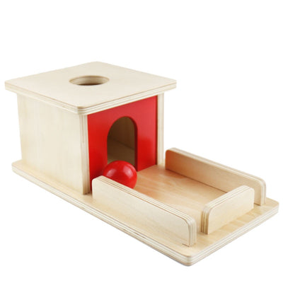 Fidtoy Caja de permanencia con bandeja Juguete Montessori para niños pequeños