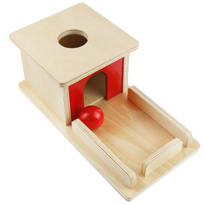 Fidtoy Caja de permanencia con bandeja Juguete Montessori para niños pequeños